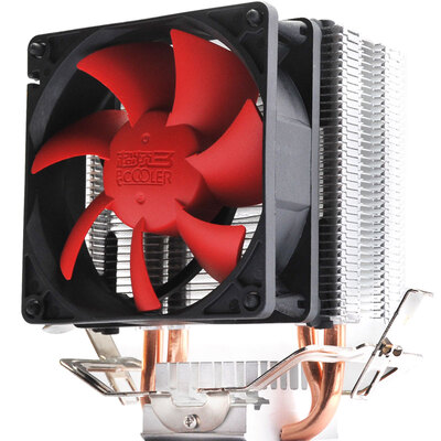 Overclocking three PCCOOLER Xinghai S88 CPU radiator 8cm intelligent shock absorber fan multi-platform 2 heat pipe with thermal grease mute
Overclocking three PCCOOLER Xinghai S88 CPU radiator 8cm intelligent shock absorber fan multi-platform 2 heat pipe with thermal grease mute