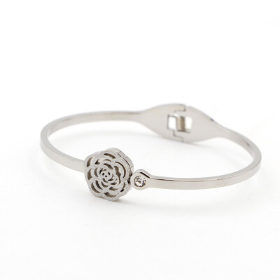 Korean matte camellia bracelet with diamond spring opening bracelet Fashion wild womens accessories bracelet jewelry
Korean matte camellia bracelet with diamond spring opening bracelet Fashion wild womens accessories bracelet jewelry