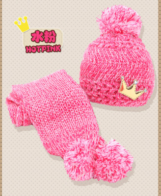 Buebos Ninos Twinset 2015 New Winter Warm Baby Kid Hat Scarves Crown Patten Toddler Beanie Cap Soft Crochet Knit Wool Cap
Buebos Ninos Twinset 2015 New Winter Warm Baby Kid Hat Scarves Crown Patten Toddler Beanie Cap Soft Crochet Knit Wool Cap