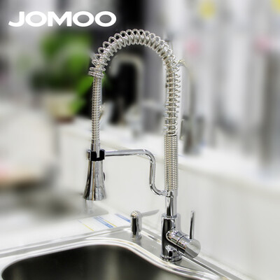 JOMOO Kitchen Faucet Mixer Tap Pull Down Sprayer Swivel Rotatable Single Hole Single Handle Sink Faucet Water Mixer
JOMOO Kitchen Faucet Mixer Tap Pull Down Sprayer Swivel Rotatable Single Hole Single Handle Sink Faucet Water Mixer