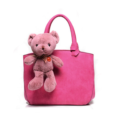 Fashion matte leather handbag with cute Winnie casual shoulder bags leather tote bags for women desigual bag bolsa feminina
Fashion matte leather handbag with cute Winnie casual shoulder bags leather tote bags for women desigual bag bolsa feminina