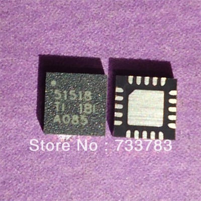 5pcs/lot TI TPS51518 51518 Single Phase DCAP and D-CAP2 Controller with 2-bit Flexible VID Controller
5pcs/lot TI TPS51518 51518 Single Phase DCAP and D-CAP2 Controller with 2-bit Flexible VID Controller