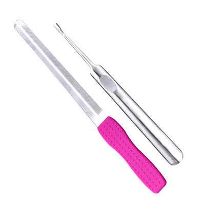 Beauty skin nails dead skin fork nail file 2 combination MF0600 stainless steel to push the skin to push the hand manicure setback shovel
Beauty skin nails dead skin fork nail file 2 combination MF0600 stainless steel to push the skin to push the hand manicure setback shovel