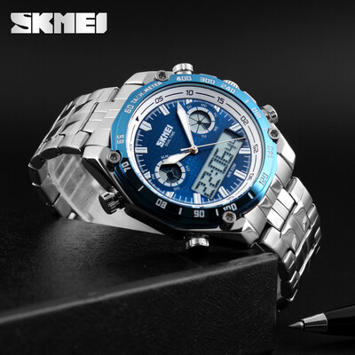 Men Sport Watch Fashion Military Dual Time Zones Analog Digital Alarm Stopwatch Waterproof Wrist Watch
Men Sport Watch Fashion Military Dual Time Zones Analog Digital Alarm Stopwatch Waterproof Wrist Watch