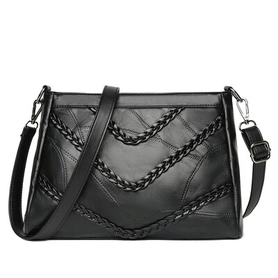 Leather Women Crossbody Bag Sheepskin Leather Patchwork Messenger Bag Fashion Handbag For Female Daily Clutch
Leather Women Crossbody Bag Sheepskin Leather Patchwork Messenger Bag Fashion Handbag For Female Daily Clutch