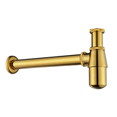 Rolya Luxurious Golden Bottle Trap Bathroom Sink Vanity Basin Pipe Waste Drain Pipe Siphon Drainer Gold P-Trap
Rolya Luxurious Golden Bottle Trap Bathroom Sink Vanity Basin Pipe Waste Drain Pipe Siphon Drainer Gold P-Trap