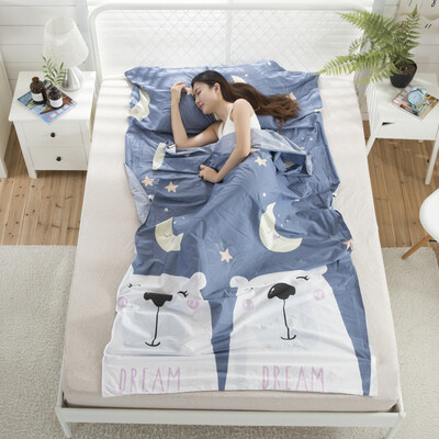 Wolf walker dirty sleeping bag cotton portable travel tourist hotel hotel anti-dirty sheets adult indoor bear powder 200230cm LXZ-2033
Wolf walker dirty sleeping bag cotton portable travel tourist hotel hotel anti-dirty sheets adult indoor bear powder 200230cm LXZ-2033