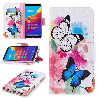 BEFOSPEY Painting PU LeatherSoft TPU Card Slot Stand Wallet Case For Huawei Honor 7C599"2018
BEFOSPEY Painting PU LeatherSoft TPU Card Slot Stand Wallet Case For Huawei Honor 7C599"2018
