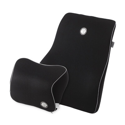 JiGi GiGi car headrest lumbar G-11071110 space memory cotton lumbar cushion neck pillow two sets of black
JiGi GiGi car headrest lumbar G-11071110 space memory cotton lumbar cushion neck pillow two sets of black