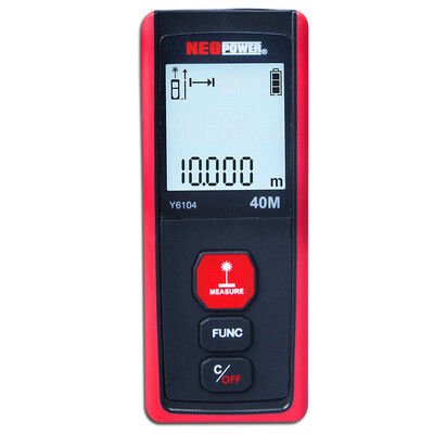 Neo-power neopower laser range finder high-precision infrared mini measuring instrument handheld distance measuring room instrument laser ruler electronic ruler Y6104
Neo-power neopower laser range finder high-precision infrared mini measuring instrument handheld distance measuring room instrument laser ruler electronic ruler Y6104