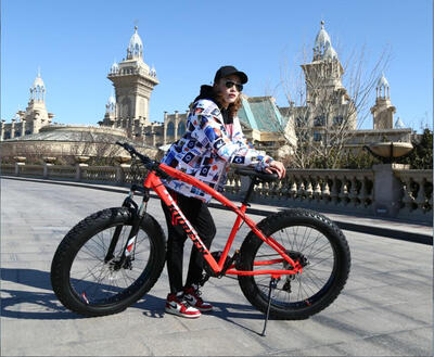 Ship Form RU KUBEEN 7/21/24/27 speeds Disc brakes Fat bike 26 inch 26x4.0" Fat Tire Snow Bicycle Oil spring fork
Ship Form RU KUBEEN 7/21/24/27 speeds Disc brakes Fat bike 26 inch 26x4.0" Fat Tire Snow Bicycle Oil spring fork