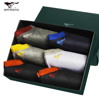 Seven wolves socks boat socks mens breathable sweat spring&summer sports&leisure short cotton socks 6 pairs gift box code 92146
Seven wolves socks boat socks mens breathable sweat spring&summer sports&leisure short cotton socks 6 pairs gift box code 92146