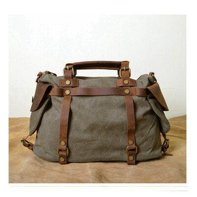 Trendy Canvas Top-handle Bag Men Women Leather Messenger Bags High Quality Casual Handbags Brand Design Shoulder Bags
Trendy Canvas Top-handle Bag Men Women Leather Messenger Bags High Quality Casual Handbags Brand Design Shoulder Bags