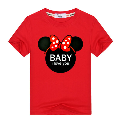 Модная футболка для девочек из хлопка Happy Baby Я люблю тебя, печатая с короткими рукавами, одежда Tees Kids tops
Модная футболка для девочек из хлопка Happy Baby Я люблю тебя, печатая с короткими рукавами, одежда Tees Kids tops