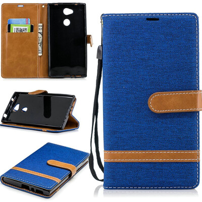 BEFOSPEY Mixed Colors Denim PU LeatherSoft TPU Card Slot Stand Wallet Case For Sony Xperia L255"2018
BEFOSPEY Mixed Colors Denim PU LeatherSoft TPU Card Slot Stand Wallet Case For Sony Xperia L255"2018