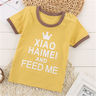 2018 Cotton Kids T-Shirt Children Summer Short Sleeve T-Shirts For Boys Girls Clothes Baby Boy T Shirt Toddler Tops
2018 Cotton Kids T-Shirt Children Summer Short Sleeve T-Shirts For Boys Girls Clothes Baby Boy T Shirt Toddler Tops