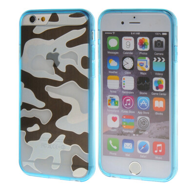 MOONCASE Camouflage Style Soft Flexible Silicone Gel TPU Skin Shell Back Case Cover for Apple iPhone 6 ( 4.7 inch ) Blue
MOONCASE Camouflage Style Soft Flexible Silicone Gel TPU Skin Shell Back Case Cover for Apple iPhone 6 ( 4.7 inch ) Blue