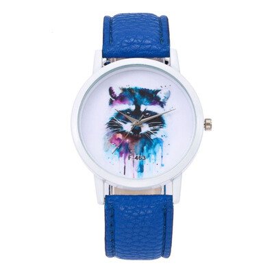 Zhoulianfa Brand Women Quartz Watch Fashion Raccoon Print Leather Band Analog Wristwatch Ladies Casual Dress Watches relogio
Zhoulianfa Brand Women Quartz Watch Fashion Raccoon Print Leather Band Analog Wristwatch Ladies Casual Dress Watches relogio