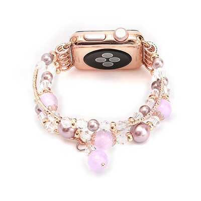 HOYAT Luxury Women Jewelry Bracelet Strap for Apple Watch Bands 42mm Agate Gemstone Metal Steel Replacement Belt Wrist Watch Band
HOYAT Luxury Women Jewelry Bracelet Strap for Apple Watch Bands 42mm Agate Gemstone Metal Steel Replacement Belt Wrist Watch Band