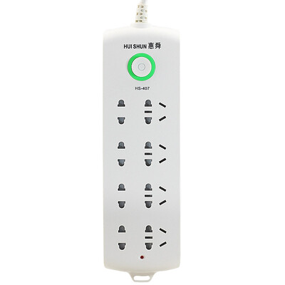 HUISHUN HS-412 Four 5-meter total control switch Copper core integrated anti-shock belt Child protection door socket / Insert / wiring board
HUISHUN HS-412 Four 5-meter total control switch Copper core integrated anti-shock belt Child protection door socket / Insert / wiring board