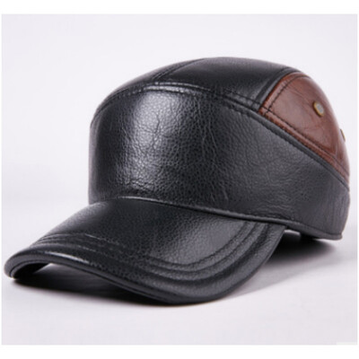 New Arrival Autumn Winter Leather Hat Mens Genuine Leather Hat Ear Protection Warm Peaked Thickening Cap Elderly Hat A-002
New Arrival Autumn Winter Leather Hat Mens Genuine Leather Hat Ear Protection Warm Peaked Thickening Cap Elderly Hat A-002