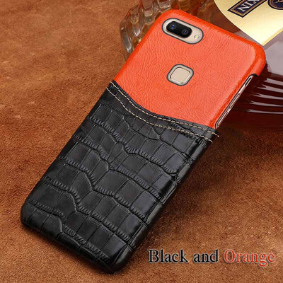Genuine Leather Phone Case For Vivo X20 Case Crocodile Texture & Oil wax leather Back Cover For X9 X9s Plus Case
Genuine Leather Phone Case For Vivo X20 Case Crocodile Texture & Oil wax leather Back Cover For X9 X9s Plus Case