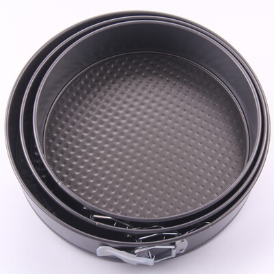 YINUO High Quality Pastry Carbon Steel No-stick Round Cake Mould with Button Removable DIY Baking Pastry Base Tray Stand
YINUO High Quality Pastry Carbon Steel No-stick Round Cake Mould with Button Removable DIY Baking Pastry Base Tray Stand
