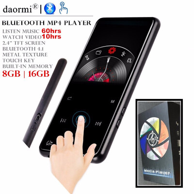 USB20 24 Inch Touch Screen Metal MP3 MP4 Player 816GB Bluetooth Player Lossless Sound Quality FM Radio E-book Video Player
USB20 24 Inch Touch Screen Metal MP3 MP4 Player 816GB Bluetooth Player Lossless Sound Quality FM Radio E-book Video Player