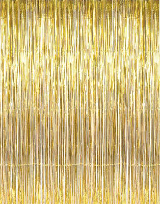 FANLUS 32 ft x 98 ft Metallic Tinsel Foil Fringe Curtains for Party Photo Backdrop Wedding Decor Gold1 pack
FANLUS 32 ft x 98 ft Metallic Tinsel Foil Fringe Curtains for Party Photo Backdrop Wedding Decor Gold1 pack