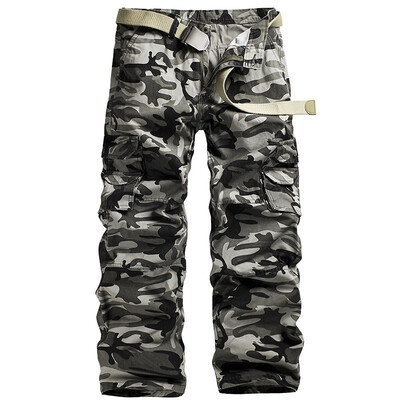 2018 Mens Fashion Multi-pocket Casual Overalls Outdoor Training Camouflage Trousers
2018 Mens Fashion Multi-pocket Casual Overalls Outdoor Training Camouflage Trousers