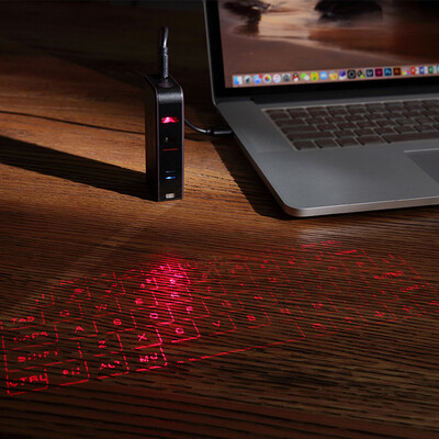 New Bluetooth USB Laser Keyboard Wireless Virtual Projection Keyboard Portable For Iphone Smart Phone Ipad PC With Power Bank
New Bluetooth USB Laser Keyboard Wireless Virtual Projection Keyboard Portable For Iphone Smart Phone Ipad PC With Power Bank