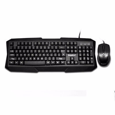 Bosston Business Keyboard&Mouse Set 104 keys USB Wired Keyboards Quiet Design for DesktopLaptop Home Office S6600
Bosston Business Keyboard&Mouse Set 104 keys USB Wired Keyboards Quiet Design for DesktopLaptop Home Office S6600