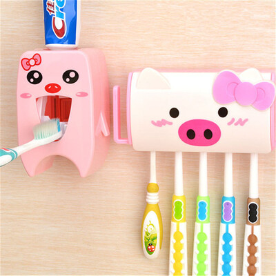 Cntomlv Multifunctional Cartoon Toothbrush Holder Storage Orgainzer Box Bathroom Accessories Suction Hooks Toothpaste Dispenser
Cntomlv Multifunctional Cartoon Toothbrush Holder Storage Orgainzer Box Bathroom Accessories Suction Hooks Toothpaste Dispenser