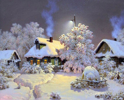 Snow House&Trees Home Decor Oil Painting Diy Oil Painting Paint by Numbers Kit on Canvas for Adults&Kids - Snow Scenery
Snow House&Trees Home Decor Oil Painting Diy Oil Painting Paint by Numbers Kit on Canvas for Adults&Kids - Snow Scenery