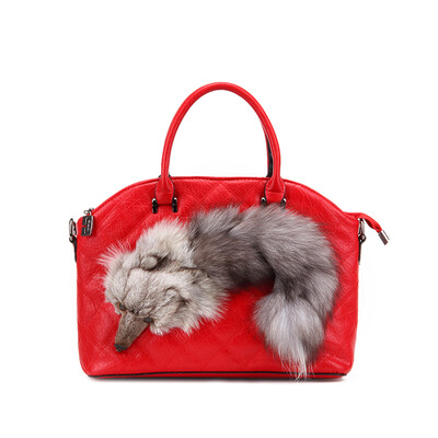 New women PU leather high quality genuine fox fur bag for women famous brand handbags bags ladies shoulder bag tote bags
New women PU leather high quality genuine fox fur bag for women famous brand handbags bags ladies shoulder bag tote bags