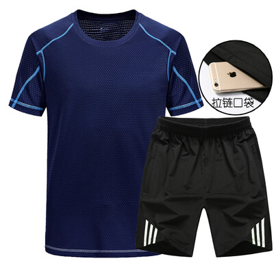 Sports suit men&39s summer short sleeve fitness suit men&39s sports T-shirt fitness suit breathable quick dry men&39s running suit
Sports suit men&39s summer short sleeve fitness suit men&39s sports T-shirt fitness suit breathable quick dry men&39s running suit