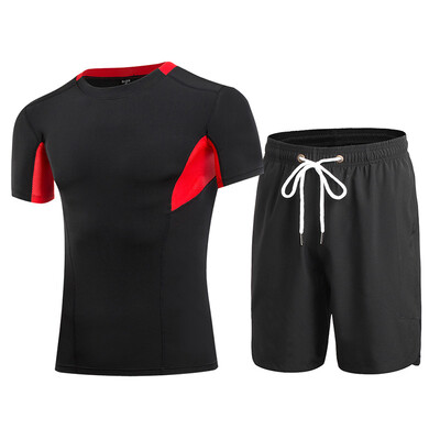 Quickly Dry2 Pcs Sports Suit For Men Compression Fitness Tights TracksuitT-Shirt
Quickly Dry2 Pcs Sports Suit For Men Compression Fitness Tights TracksuitT-Shirt