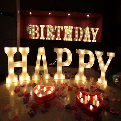 26 Letters Warm White LED Night Light Marquee Sign Alphabet Lamp For Birthday Wedding Party Bedroom Wall Hanging Decor
26 Letters Warm White LED Night Light Marquee Sign Alphabet Lamp For Birthday Wedding Party Bedroom Wall Hanging Decor