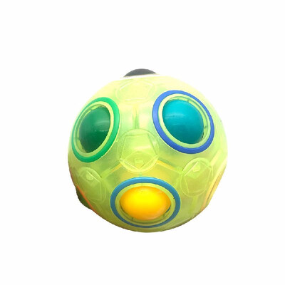 Luminous Spheric Magic Cube Rainbow Ball Plastic Fidget Cube Toy Fun Puzzle Toys Stress Reliever Magic Ball
Luminous Spheric Magic Cube Rainbow Ball Plastic Fidget Cube Toy Fun Puzzle Toys Stress Reliever Magic Ball