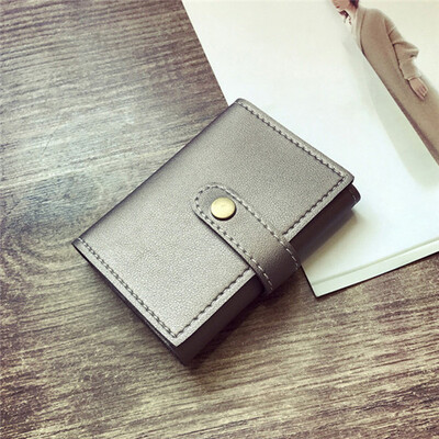 Solid Color Brief Paragraph 3 Folds Wallet Creative Womens Fashion Wallet Card Package
Solid Color Brief Paragraph 3 Folds Wallet Creative Womens Fashion Wallet Card Package