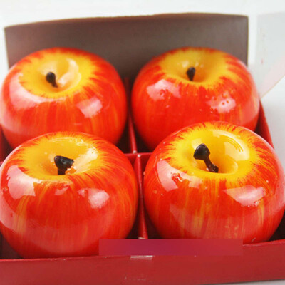 Ванкер 4шт Рождество Red Apple Форма Фрукты Ароматические свечи Домашнее украшение подарков
Ванкер 4шт Рождество Red Apple Форма Фрукты Ароматические свечи Домашнее украшение подарков