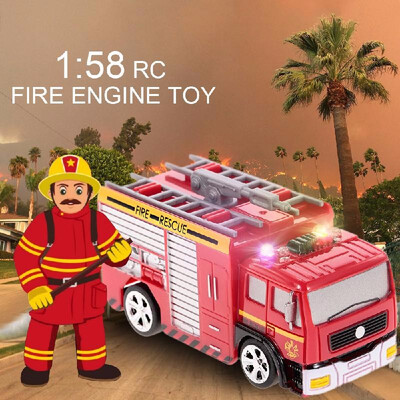2018 Remote Control Fire Engine Truck Toy Operated Turntable Ladder Truck Gift for Kids
2018 Remote Control Fire Engine Truck Toy Operated Turntable Ladder Truck Gift for Kids