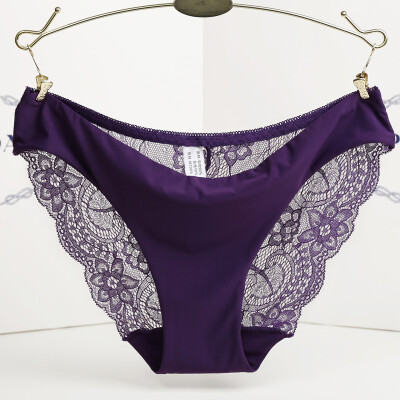 Quality Ice Silk Fabric Ultra-Thin Lace Sexy Underwear Women Seamless Panties For Women Sexy Briefs Women
Quality Ice Silk Fabric Ultra-Thin Lace Sexy Underwear Women Seamless Panties For Women Sexy Briefs Women