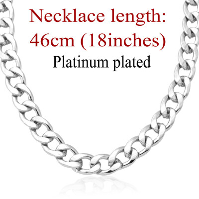 U7 Big Chunky Men Necklace Platinum Plated 11 MM Thick Cuban Link Chain Men Jewelry Wholesale
U7 Big Chunky Men Necklace Platinum Plated 11 MM Thick Cuban Link Chain Men Jewelry Wholesale