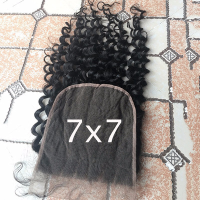 Osolovely Hair Deep Wave 7x7 Lace Closure Natural Color 100 Hair 7x7 Closure 10 to 20inch 
Osolovely Hair Deep Wave 7x7 Lace Closure Natural Color 100 Hair 7x7 Closure 10 to 20inch