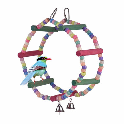 Colorful Parrot Chew Bite Toy Bird Cage Accessories Hanging Cloth Toys for Parakeet Budgie Macaw Cockatoo
Colorful Parrot Chew Bite Toy Bird Cage Accessories Hanging Cloth Toys for Parakeet Budgie Macaw Cockatoo