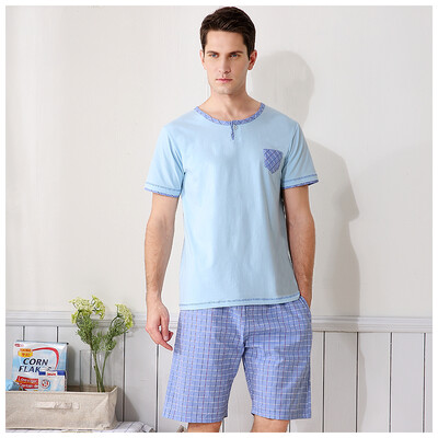 Red bean home pajamas men&39s soft cotton lattice cartoon short sleeve family parent-child couple home service suit green 170 92A
Red bean home pajamas men&39s soft cotton lattice cartoon short sleeve family parent-child couple home service suit green 170 92A
