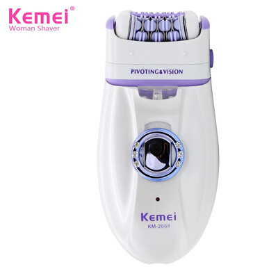 Kemei New 2 in 1 Women Shaving Wool Device Electric Shaver Knife Wool Shaver Epilator Lady Shaver Womens Care
Kemei New 2 in 1 Women Shaving Wool Device Electric Shaver Knife Wool Shaver Epilator Lady Shaver Womens Care