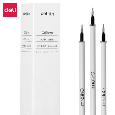 Deli deli zero series 035mm quick-drying refill full needle gel pen pen pen refill black 20 box A787
Deli deli zero series 035mm quick-drying refill full needle gel pen pen pen refill black 20 box A787