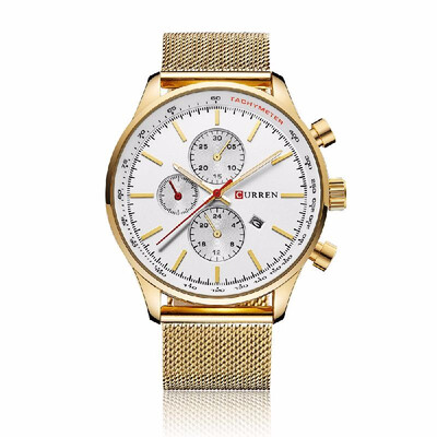 CURREN Luxury Mens Quartz Casual Watch 30M Daily Water-resistant Man Business Wristwatch
CURREN Luxury Mens Quartz Casual Watch 30M Daily Water-resistant Man Business Wristwatch